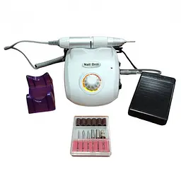 Фрезер для манікюру та педикюру 30000 оборотів Nail Polisher HC-601 фрезер для нігтів білий