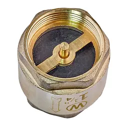 Клапан зворотній (латунь) Waterpro WP300-32 - 1 1/4" WP3310 - мініатюра 2