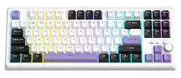 Клавіатура MageGee SKY 87 RGB Ivory White Switch Wireless (6971969728486-UA) Ice Purple (G-000003959) - мініатюра 3