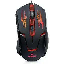 Комп'ютерна мишка Real-El RM-520 Gaming Black (EL123200020)