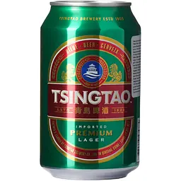 Пиво Tsingtao Premium світле фільтроване 4.7% 0.33 л