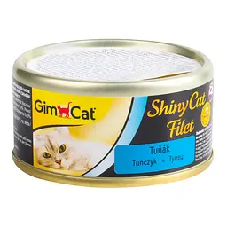 Вологий корм для котів GimCat ShinyCat Filet з тунцем 70 г - мініатюра 4
