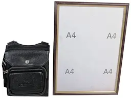 Чоловіча шкіряна сумка Giorgio Ferretti 18х14х2 см sum0020852 - мініатюра 7