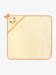 Рушник з кутком для малюка Ramel 358 75х80 см Жовто-помаранчовий shop (2000999649127)