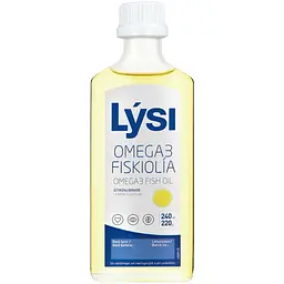 Омега-3 Lysi жирні кислоти EPA/DHA у рідині зі смаком лимона 240 мл - мініатюра 3