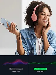 Перехідник USB Type-C для 3.5 mm Ugreen AV161 з DAC chip аудіоадаптер для навушників Black (50631) - мініатюра 5