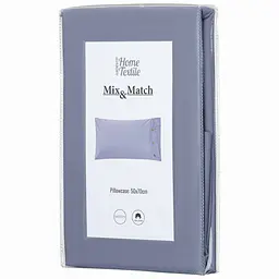 Наволочка Ardesto Mix&Match, 50х70см, 100% бавовна, сатин, туман (ART5070PCF) - мініатюра 6