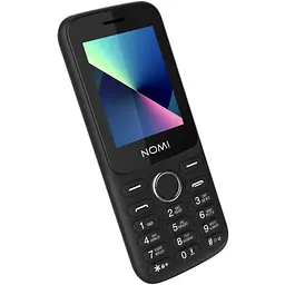 Мобільний телефон Nomi i2415 Black - мініатюра 2