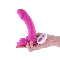 Дилдо NS Novelties Colours Curve Vibrating 6 Dildo с вибрацией - миниатюра 2