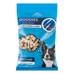 Ласощі для собак 4Dog Goodies м'які кісточки для тренування з бараниною та рисом 150 г - мініатюра 2