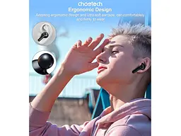 Наушники TWS Choetech BH-T06 Black - миниатюра 8