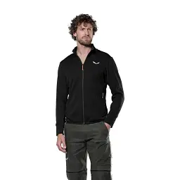 Флісова кофта Salewa Puez Waffle HYB PL Mns - мініатюра 5