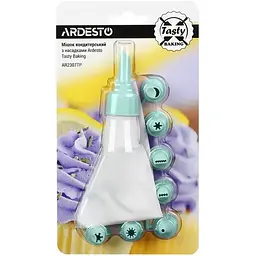 Мішок кондитерський Ardesto Tasty baking з насадками (AR2307TP)