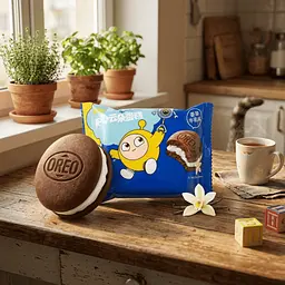 Тістечко Oreo Cloud Pies Vanilla Flavor 1шт 22г - мініатюра 5