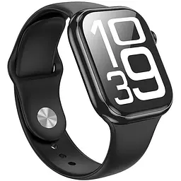 Смарт-годинник Hoco Y30 50mm, 230 mAh, IP67 Smart sports watch (call version) Black (6942007648950)