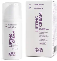Денний крем Marie Fresh Cosmetics Anti-age Perfecting Line Lifting для жирної та комбінованої шкіри 30 мл - мініатюра 3