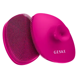 Щітка для обличчя GESKE Facial Brush 4 в 1 з тримачем бузкова - мініатюра 2