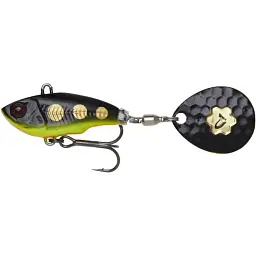Тейл-спінер Savage Gear Fat Tail Spin 55 mm 9 g Black Magic