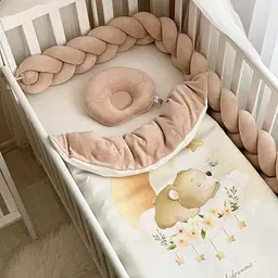 Комплект для новонародженого із захистом та ковдрою Sweet Dream Детский pbe0050008 - мініатюра 2