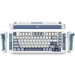 Ігрова клавіатура бездротова MCHOSE X75 Navy Blue Темно-синій - мініатюра 2