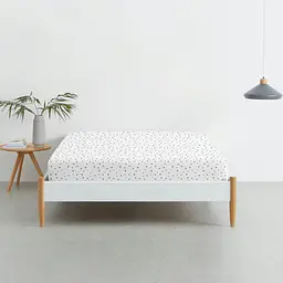 Комплект постільної білизни Cosas Lime CS8 Євро лайм (Ranfors70_Lime_El180x30-StarGrey_200) - мініатюра 7