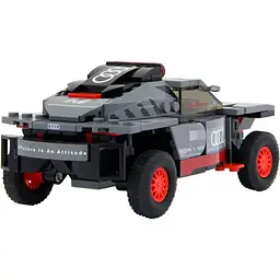 Машинка-конструктор Rastar Bricks Audi RS Q e-tron 1:30 сірий - мініатюра 2