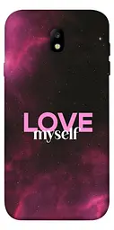 Чохол Demsky Love myself для Samsung J730 Galaxy J7 (2017)