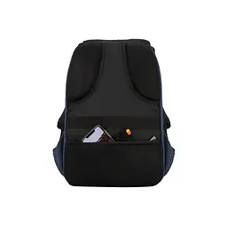 Рюкзак шкільний Optima 18.5" USB Anti-Theft унісекс 0.7 кг 16-25 л Синій (O96917-02) - мініатюра 2