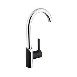 Змішувач для кухні Kroner KRP Essen - SCH030 CV024333 Чорний матовий - мініатюра 3