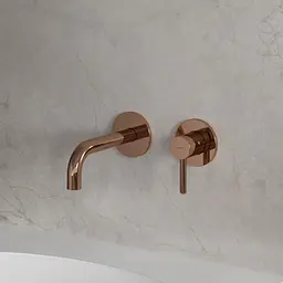 Змішувач для умивальника прихованого монтажу Omnires Y copper Y1215HCP Золотий - мініатюра 4