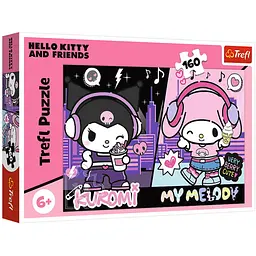 Пазл Trefl Правила Куромі Hello Kitty та друзі 160 ел. (15430)
