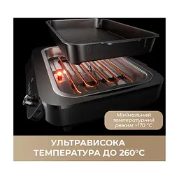 Електрогриль MOVA IG20 PRO Black (MOVA-IG20-PRO) - мініатюра 6