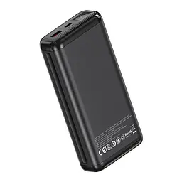 Універсальна мобільна батарея XO PB309 22.5W Digital Fast Charger 20000mAh Чорний - мініатюра 2