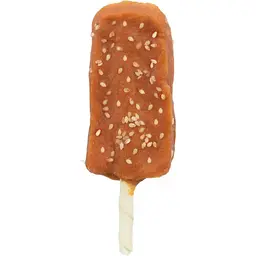 Ласощі Trixie Denta Fun Chicken Pop для чищення зубів для собак з кунжутом, 12 см / 46 г, 1 шт