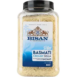 Рис Bisan Басматі Creamy Sella 800 г