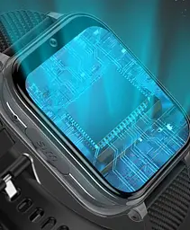 Розумний годинник телефон для дітей Lemfo Y37 з AMOLED екраном, 4G sim картою, прослушкою, GPS трекером та акумулятором 1000 мАг До 7 днів роботи Рожевий - мініатюра 7