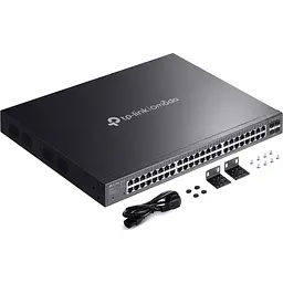 Комутатор TP-Link Omada SG2452LP 52-Port Gigabit Smart PoE+ (SG2452LP) - мініатюра 6