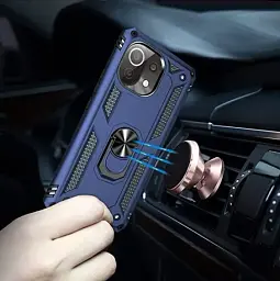 Панель BeCover Military для Xiaomi Mi 11 Lite / Mi 11 Lite 5G / 11 Lite 5G NE Blue (706643) - мініатюра 4