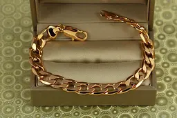 Браслет Xuping Jewelry панцирний 19,5 см 8 мм золотистий