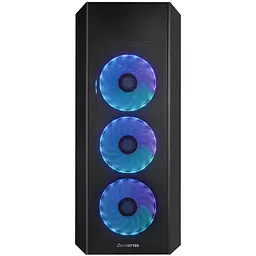 Корпус Chieftec SCORPION 4 GL-04B-UC-OP 4x120mm A-RGB, USB-C, ATX, без Блок живлення, Чорний - мініатюра 2