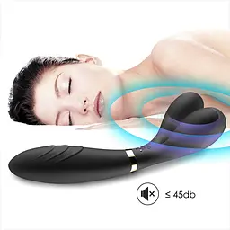 Вібратор-кролик B - Series Joy Y-Wand, 19.2 см (чорний) - мініатюра 8