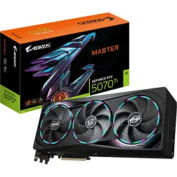Відеокарта Gigabyte GeForce RTX5070 Ti 16GB Aorus Master (GV-N507TAORUS M-16GD) - мініатюра 10