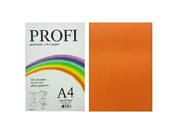 Папір кольоровий PROFI А4/80г Deep Saffron (насич.помаранч) поштучно