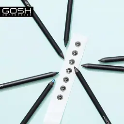Олівець для очей Gosh Velvet Touch Eye Pencil водостійкий відтінок 011 (Sky high) 1.2 г - мініатюра 5