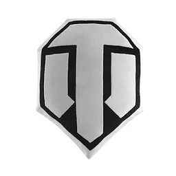 Подушка декоративна WORLD OF TANKS 42 см біла - мініатюра 1