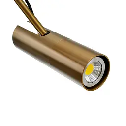 Люстра підвісна Brille тубус GU10 35W BZ (AL-711S/1) - мініатюра 7