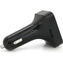 FM модулятор Voltronic D1, підсвітка 7 кольорів, 1.5-3.1A, USB, TF (FM-D1-7Col) - мініатюра 7