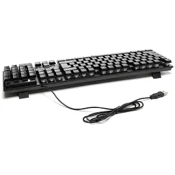 Клавіатура Hölmer K-01GS RGB Backlight USB UA Black (K-01GS) - мініатюра 5