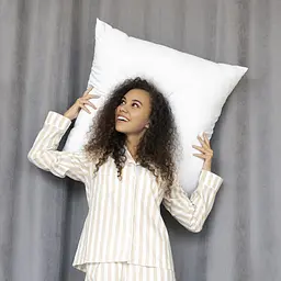 Подушка Ideia Comfort Classic, 70х70 см, білий (8-11883) - мініатюра 3