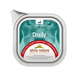 Консервований корм Almo Nature (Альмо Натюр) з яловичиною та картоплею для дорослих собак усіх порід 100 гр